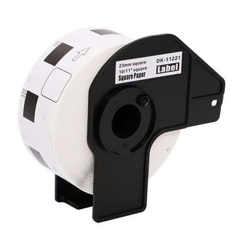 DK-11221 Brother analogās uzlīmes DK-11221 (23mm x 23mm) - Image 1